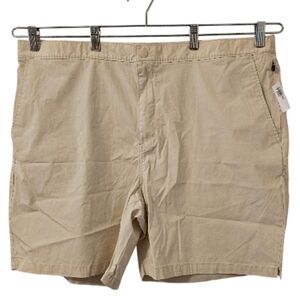 Bone Old Navy Men's Slim Built-In Flex Tech Jogger Shorts